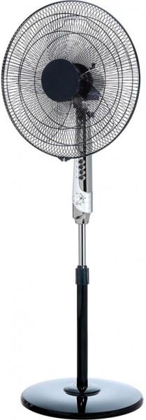 TECNOSHOP Ventilatore a piantana Howell VEP423MQ 40 cm deluxe con telecomando nero
